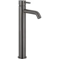 Saqu Eurotrend verhoogde wastafelkraan gunmetal