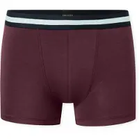 Schiesser Onderbroek ' 955 ' blauw / bordeaux / zwart