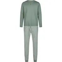 Phil&Co. Pyjama lang 'Henley' groen