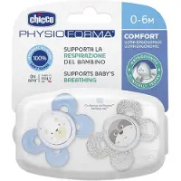 Chicco Silicone Pacifier Chicco Physio Comfort Child 0-6 M 2u