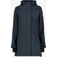 Mountain Peak dames softshell parka jas blauw maat L