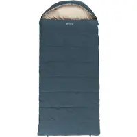 Outwell - Campion Lux - Synthetische slaapzak 225 x 105 cm - Bodysize: 195 cm, blauw