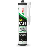 Tec7 Fast Supersnelle Lijmkit - Wit - 290ml