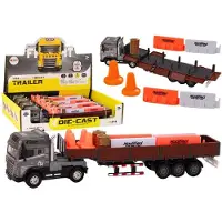 Lean Toys Vrachtwagen met aanhanger 1:24 Tir Auto Vrachtwagenaccessoires Geluiden