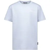 Airforce T-shirt met backprint lichtblauw Jongens Katoen Ronde hals Backprint - maat 10