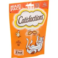 Catisfactions met kip kattensnack maxi pack 2 x 180 g