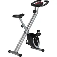 Mira MIRAHometrainer Fiets - Hometrainers Fitness - Hometrainer - Zilver/ Zwart - 87cm x 44cm x 118cm