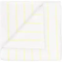 Blomus Arto handdoek 2-pack, Transparant geel-wit, 30x50 cm