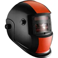 Mira MIRALaskap - Lashelm Automatisch – Lasmasker Op Zonne-Energie - Zwart/Oranje - 33cm x 24cm x 20cm