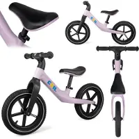Coil Loopfiets voor kinderen van 2-5 jaar | Lichtgewicht frame | Verstelbaar zadel | 12 inch wielen | Paars