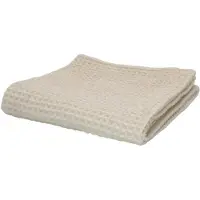 Leeff - Wafel Handdoek Wessel - Naturel - 50 x 100 cm