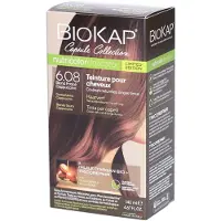 Biokap Nutricolordelicato 6.08 Donkerblond Cappuccino 140 ml Tinctuur