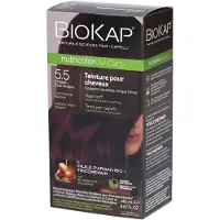 Biokap Nutricolordelicato Haarverf 5.5 Lichtbruin Mahonie 140 ml Tinctuur