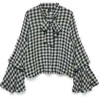 Vero Moda Blouse 'VMSia' zwart / wit