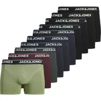 Jack & Jones Boxershorts navy / antraciet / kaki / wijnrood / zwart