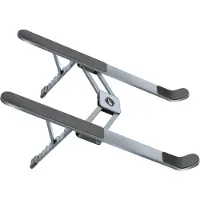 Forcell , Bureauhouder voor MacBook / Laptop Model F-Grip Fold Stand H Pro Opvouwbaar, Grijs