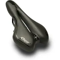 Voltano Sport Fietszadel – Zwart - Gel - Trekking Zadel