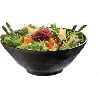 Aps Marone melamine kom zwart 21cm, 8,5(h) x 21(Ø)cm