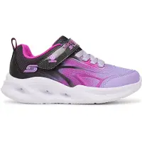 SKECHERS Sneakers 'SOLA GLOW' lavendel / pink / zwart