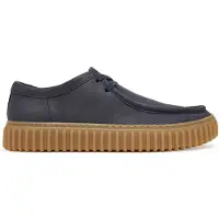 Clarks Mocassins 'Torhill' donkerblauw
