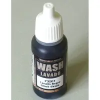 Wittmax Hobbyverf Acrylverf - 73201 Game Color Wash - Black - Acryl - Verf flesje - 18 ml