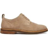 Clarks Heren Aldwin Veterschoenen Grey Suede