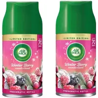 Airwick Freshmatic Winter Berry Wonderland Duoverpakking 2 x 250 ml