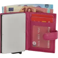 Double-D FH-serie Safety Wallet - Fuchsia