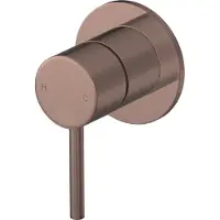 Hotbath Buddy B131EXT afbouwdeel inbouw douchemengkraan geborsteld koper PVD