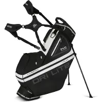 Big Max Golf Big Max Dri Lite Hybrid Tour 2 Standbag zwart wit