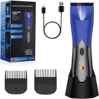 Mira MIRATrimmer Mannen Schaamstreek - Trimmer Schaamstreek - Bodygroomer Mannen - Trimmer - Blauw - 20cm x 10cm x 8cm