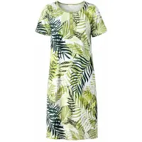Comtessa Ascafa - Dames Nachthemd Deluxe - Botanical Vibe - Maat 38