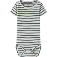Name it Rompertje/body 'NBNBANI' navy / offwhite