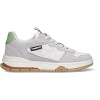 Vingino leren sneakers grijs/wit Jongens Leer - maat 35