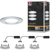 Paulmann Inbouwspot Led Coin Slim Aluminium 3x6,8w