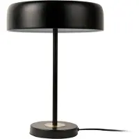 Leitmotiv Gold Disc LED Tafellamp | 2x E14 25W | Black