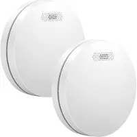 Aroha Safety Pro Rookmelder - 10 jaar batterij & sensor - Extra dun design rookmelder, brandmelder - Multipack 2 set