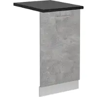 Vicco Frontpaneel R-Line Beton 45 cm , WB Antraciet, Model 54901
