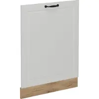 Vicco R-Line Vaatwasserfrontpaneel – 60 cm zonder werkblad Wit Landhuis