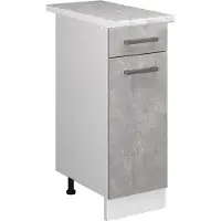 Vicco R-Line Keukenonderkast – 30 cm, WB Marmer Beton