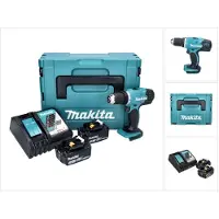 Makita DDF 453 RFJ accuboormachine 18 V 42 Nm + 2x accu 3,0 Ah + oplader + Makpac