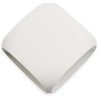 Faro BU-OH, Buitenwandlamp, Wit, Aluminium, IP65, Klasse I, Lampen niet vervangbaar
