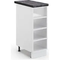 Vicco Fame-Line Keukenrek – 30 cm, WB Antraciet Wit