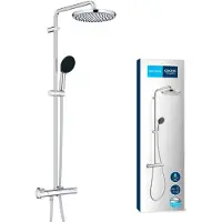 GROHE QuickFix Vitalio Start Systeem 250 Douchesysteem met thermostaatkraan Chroom