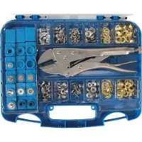 Bgs Assortiment pince grip en oeillets 275 stuks