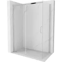 Mexen Omega schuifdouchecabine 160 x 90 , transparant, chroom - 825-160-090-01-00