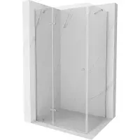 Mexen Roma douchecabine draaideur 100 x 70 , transparant, chroom - 854-100-070-01-00