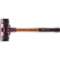 HALDER Kunststofhamer | lengte 300 mm hoofd-d. 30 mm | middelhard hout | rubber zwart | 1 stuk - 3002.030 3002.030