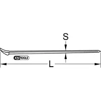 Ks Tools 963.9721 Broozeplus breekstang 600 mm