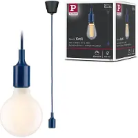 Paulmann 78430 Hanglamp E27 Nachtblauw, Zwart